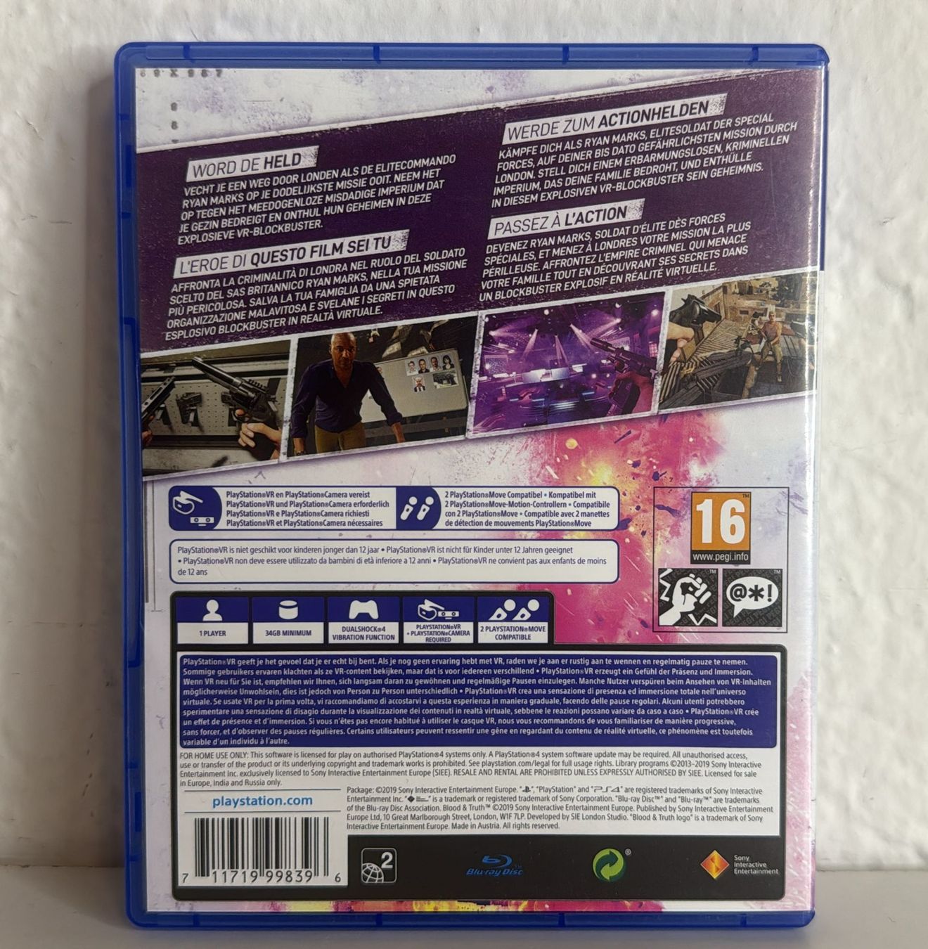 Giochi: PS4 Spiel Blood & Truth VR  – Usato da Ehrendingen venduto da lax21 1