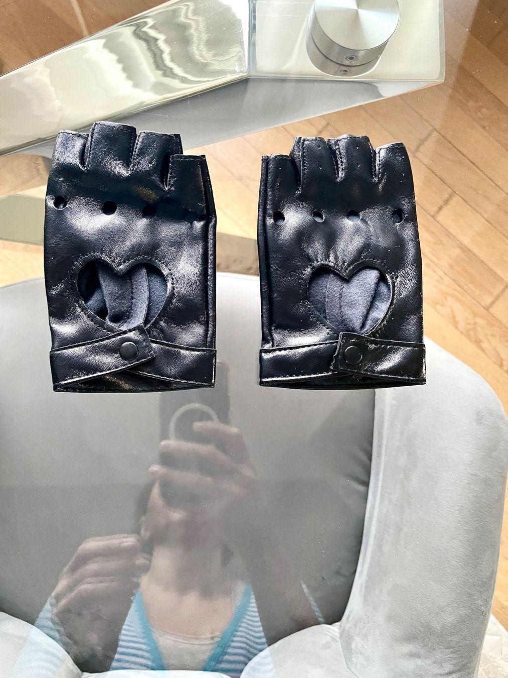 Gants & mitaines : Handschuhe aus Kunstleder – D'occasion à Lugano par dir_5287 4