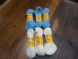 Pelotes de laine (6 pièces) - Laine perlée - Type shetland