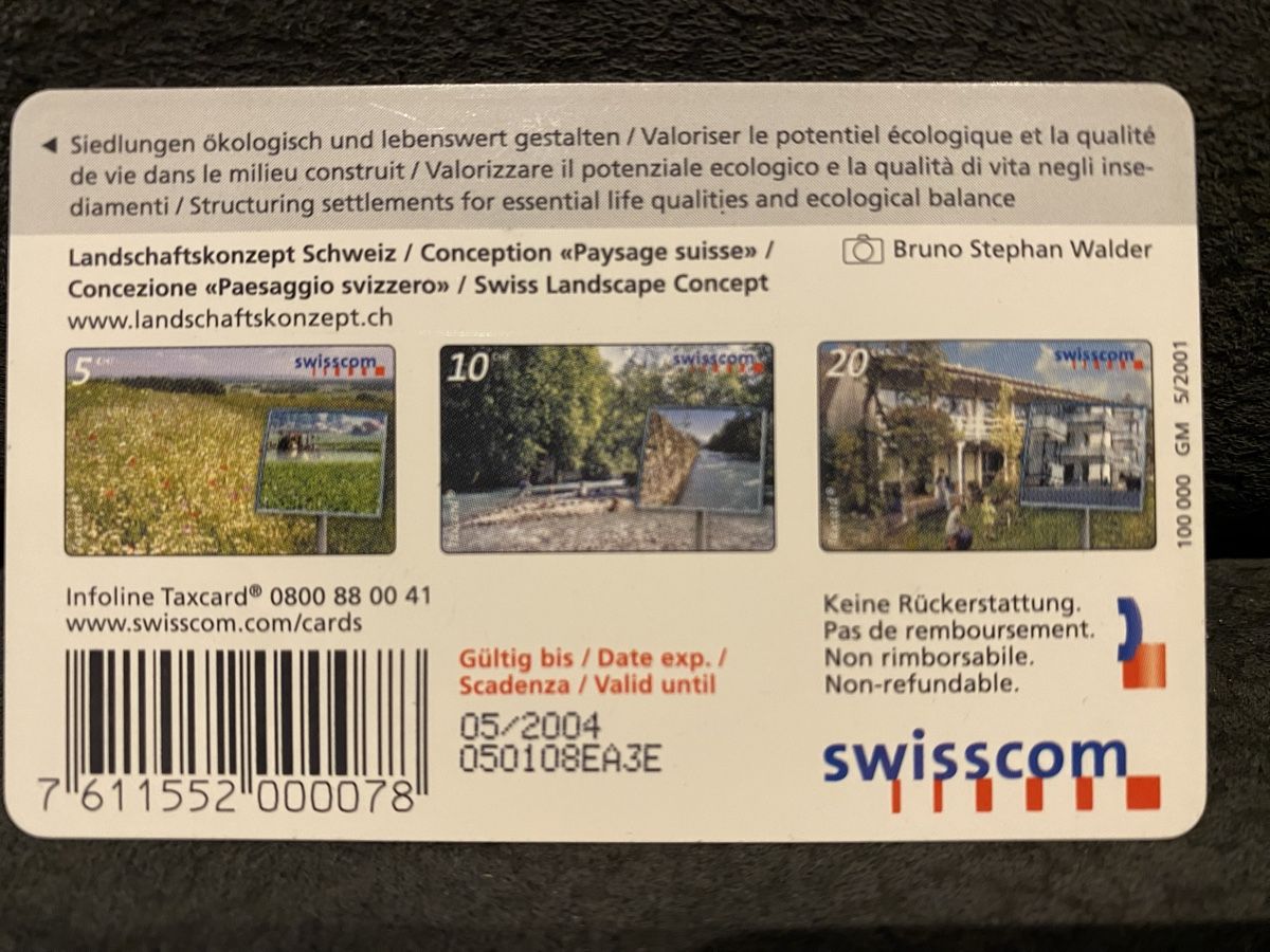 Schede telefoniche: Taxcard S4 – Usato da Lausanne venduto da babacard10 1