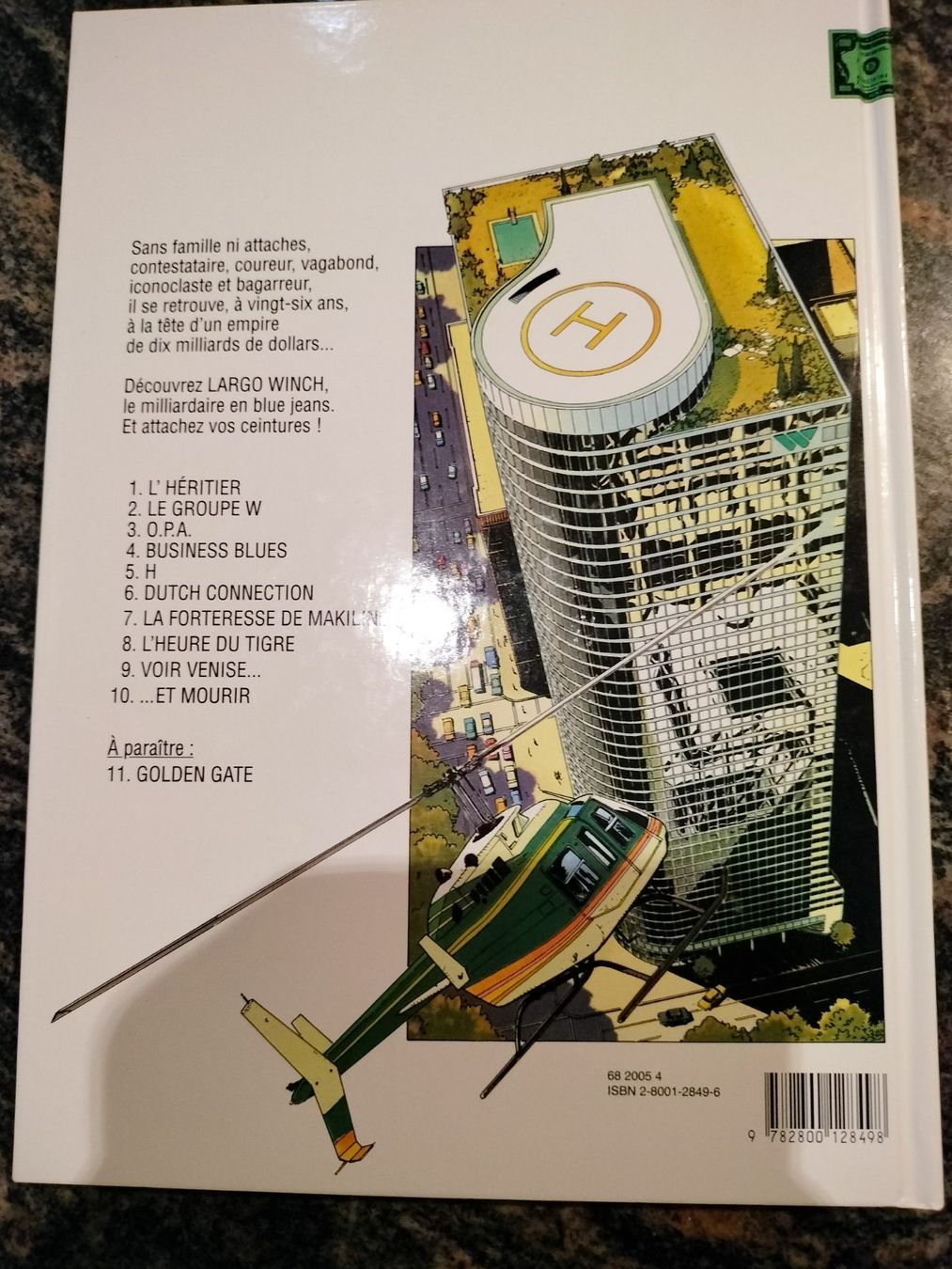 Fumetti: Largo winch T10 - ...Et mourir - EO 1999 – Usato da Cortaillod venduto da rozinna 3