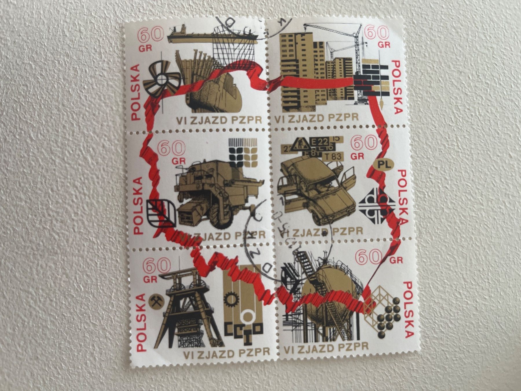 Tous les timbres: Polen Briefmarke – D'occasion à Chiasso par AzenYa