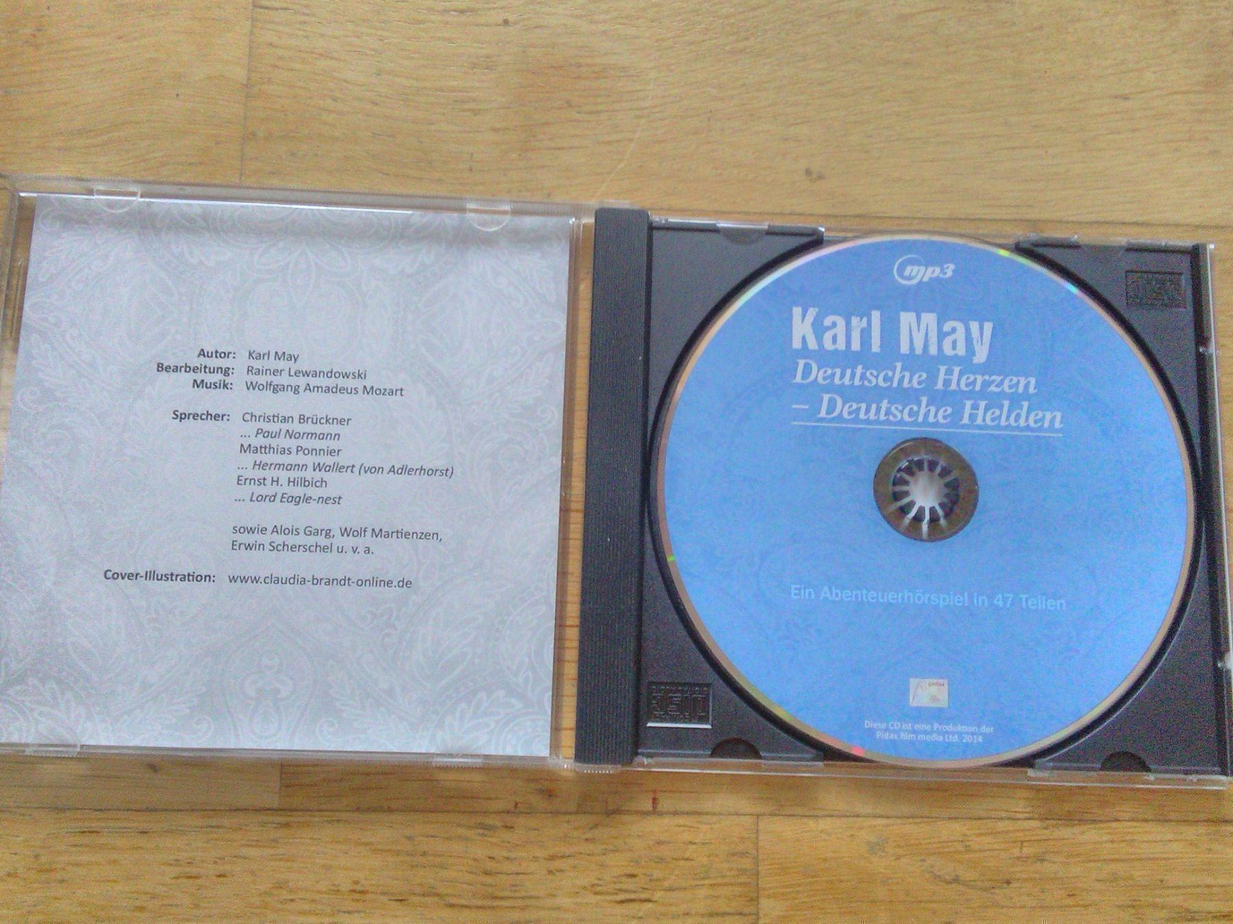 CD: Karl May: Deutsche Herzen-Deutsche Heldn – Usato da St. Gallen venduto da elk2020 1