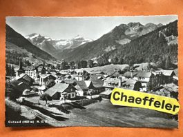 Alte Ansichtskarte von Gstaad, - Rarität!