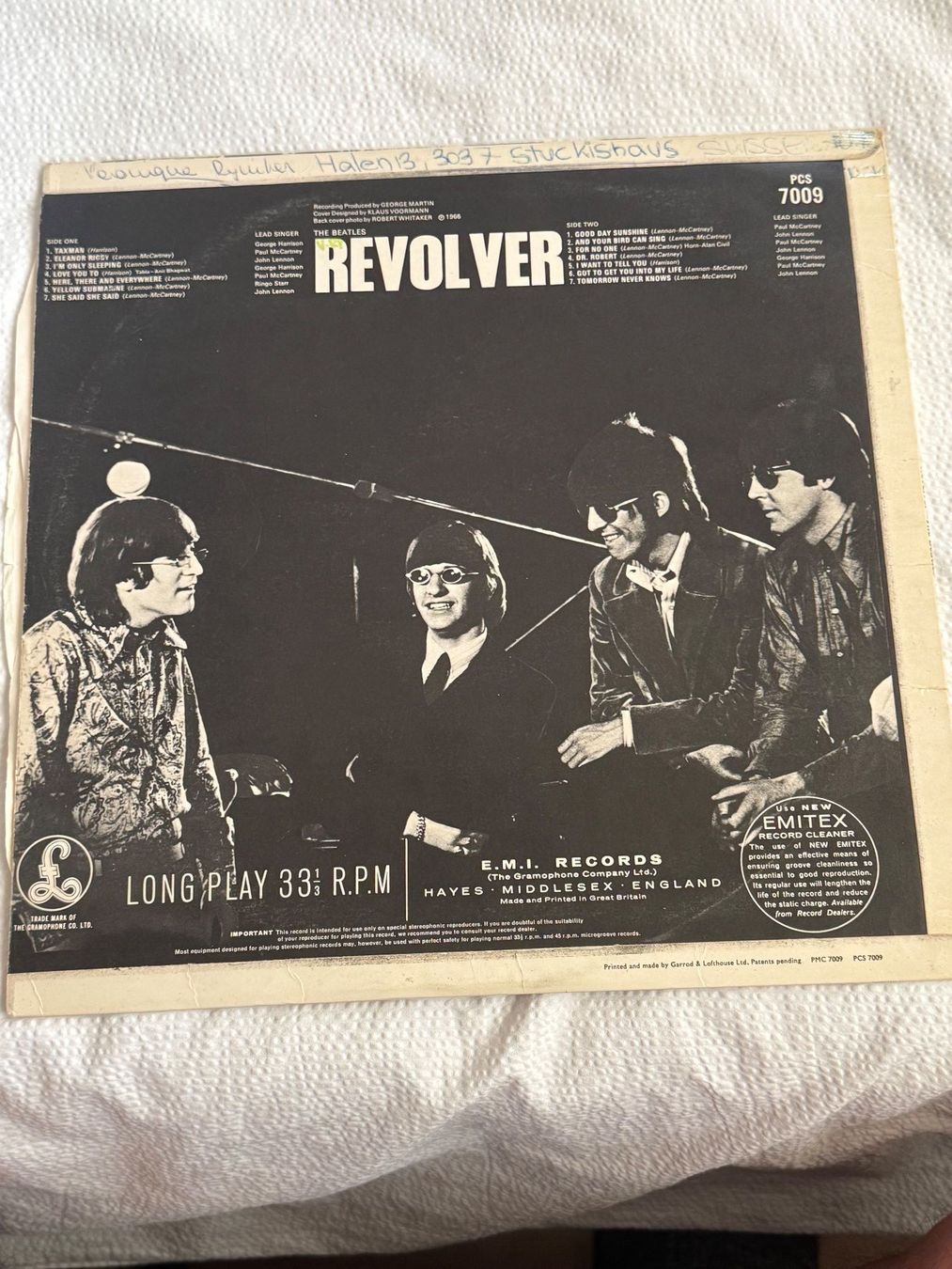Dischi in vinile: THE BEATLES REVOLVER – Usato da Delémont venduto da pinguino6 1