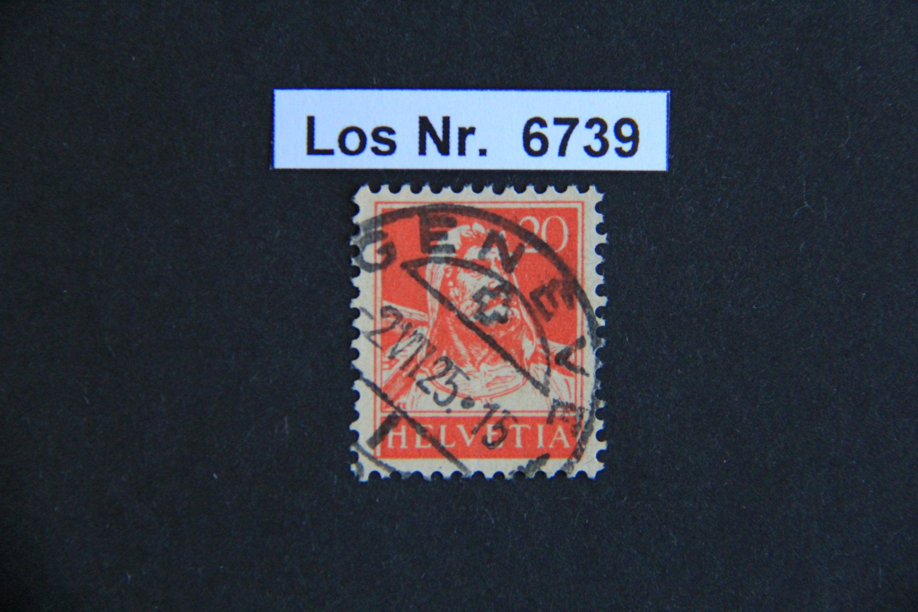 Tous les timbres: CH 1924 Ortsstempel mit Datum                       Los 6739 – D'occasion à Volken par jukon65