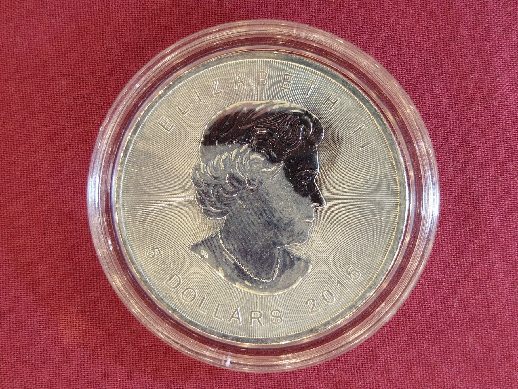 Tutti le monete: Silber Maple Leaf 1 oz - 2015 – Usato da Dättlikon venduto da Quarz58 3