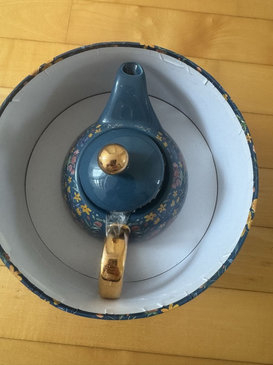 Teiere: Ashdene Tea for One Set, Blumendesign, Neu! – Nuovo e nell'imballaggio originale da Windisch venduto da Shakira085 3