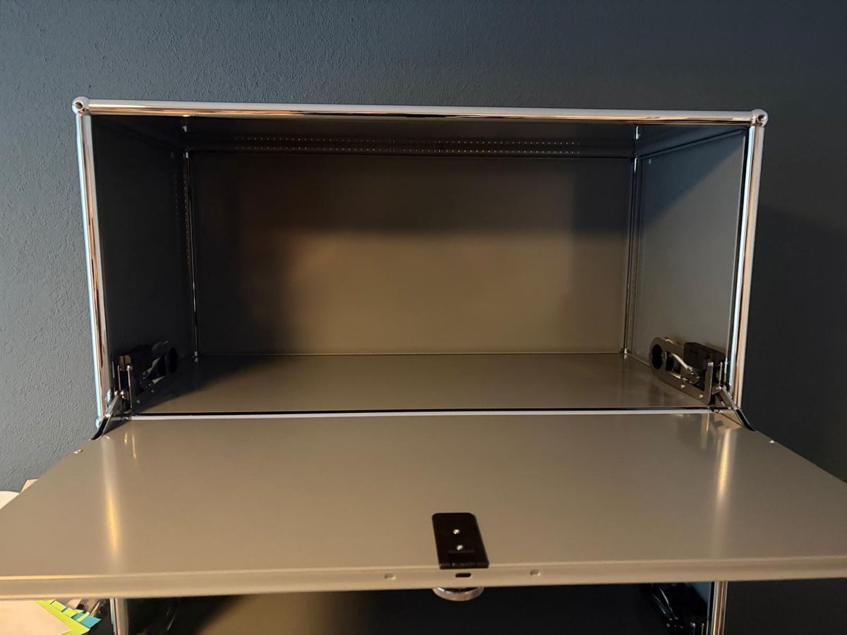 Kommoden: USM Highboard mittelgrau – Gebraucht aus Niederrohrdorf von 54Belaadpa43 3