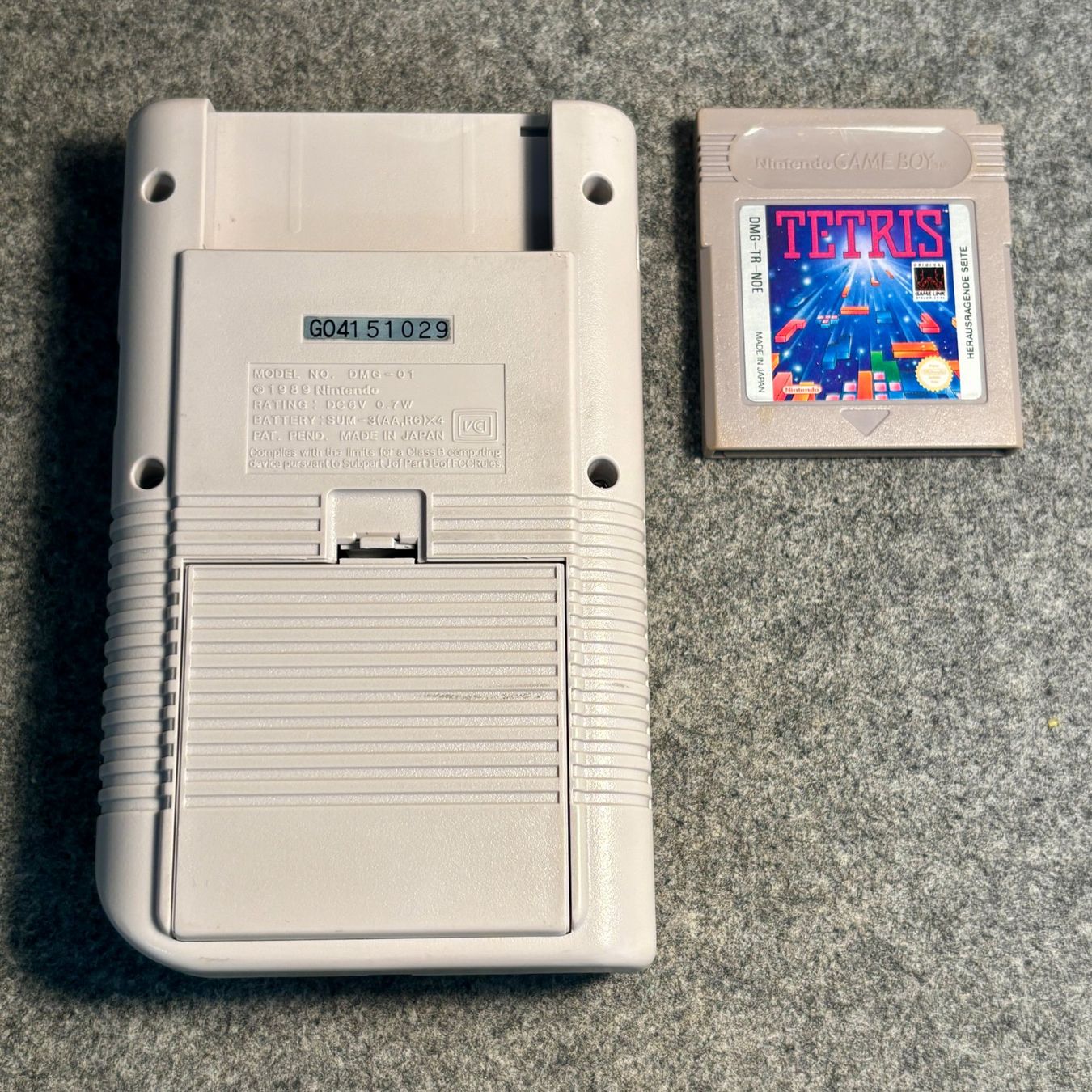 Nintendo Console: GameBoy Classic DMG-01 Konsole + Tetris Original – Usato da Mollis venduto da GamingCorner 4