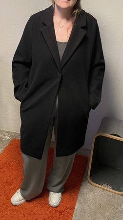 Damen Mantel schwarz Grösse XL H&M 