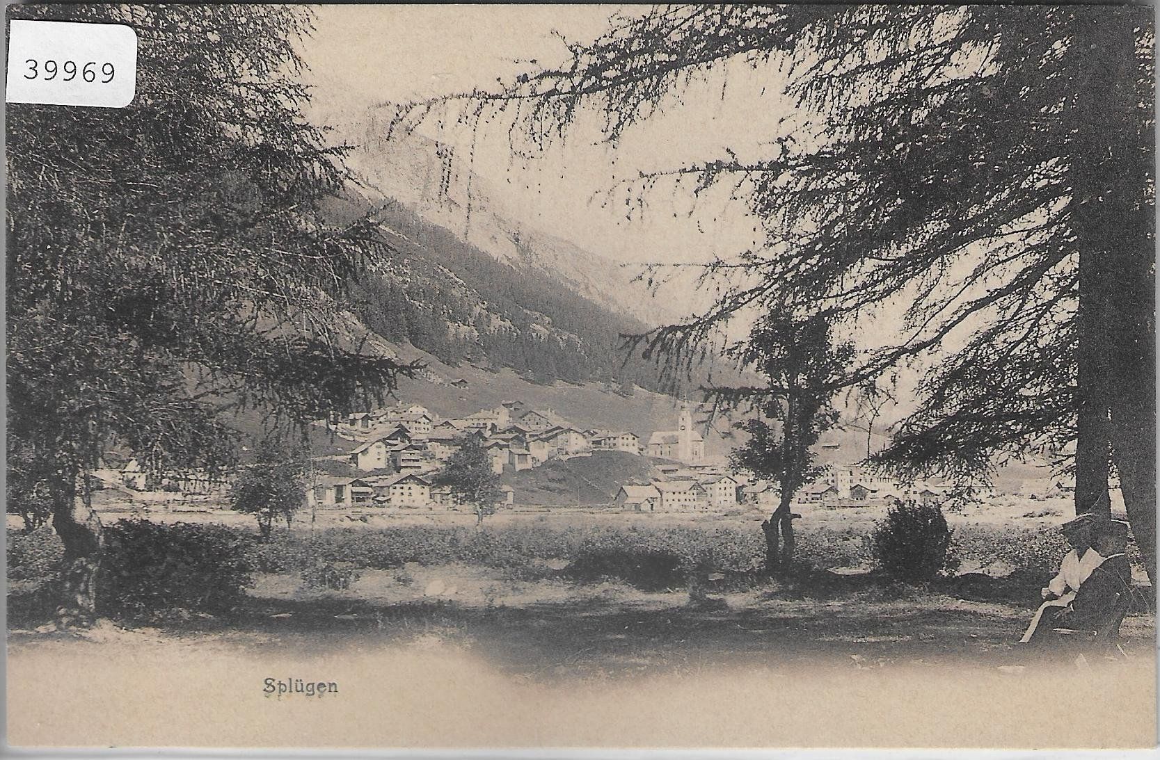 Cartes postales: Splügen - Generalansicht – D'occasion à Ettingen par Kartenplanet
