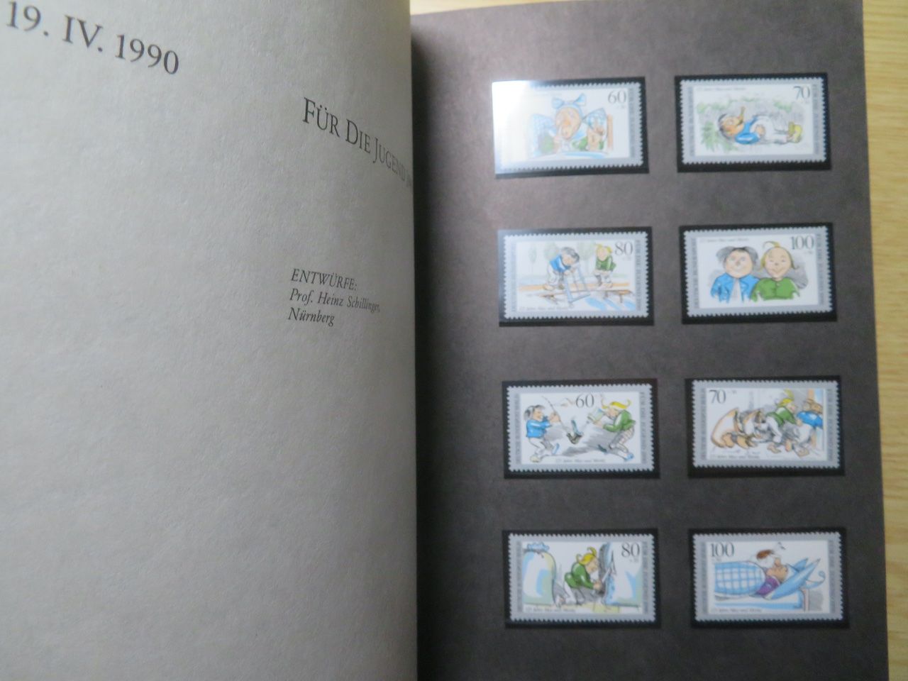 Tutti i francobolli: Deutsche Bundespost Wertzeichen Ausgabe 1990 ** – Nuovo (secondo la descrizione) da Spreitenbach venduto da heitersberg54 2