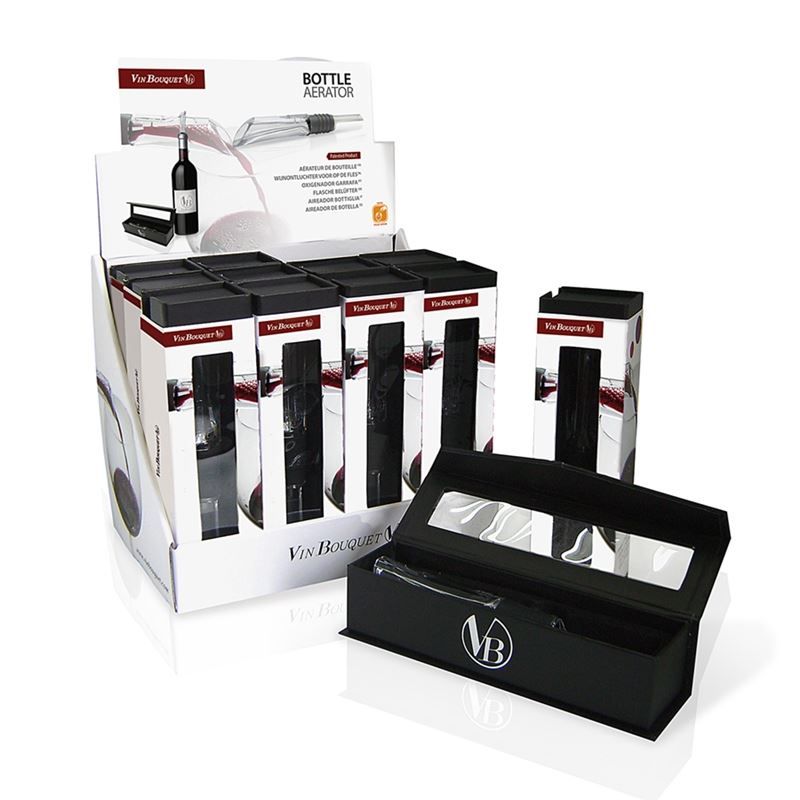 Flaschenöffner & -verschlüsse: VinBouquet Weinbelüfter Ausgiesser – Neu und originalverpackt aus Wettingen von kochshop 3