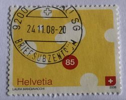 Nr.1284  mit Stempel  Käse 2008 Sondermarken  
