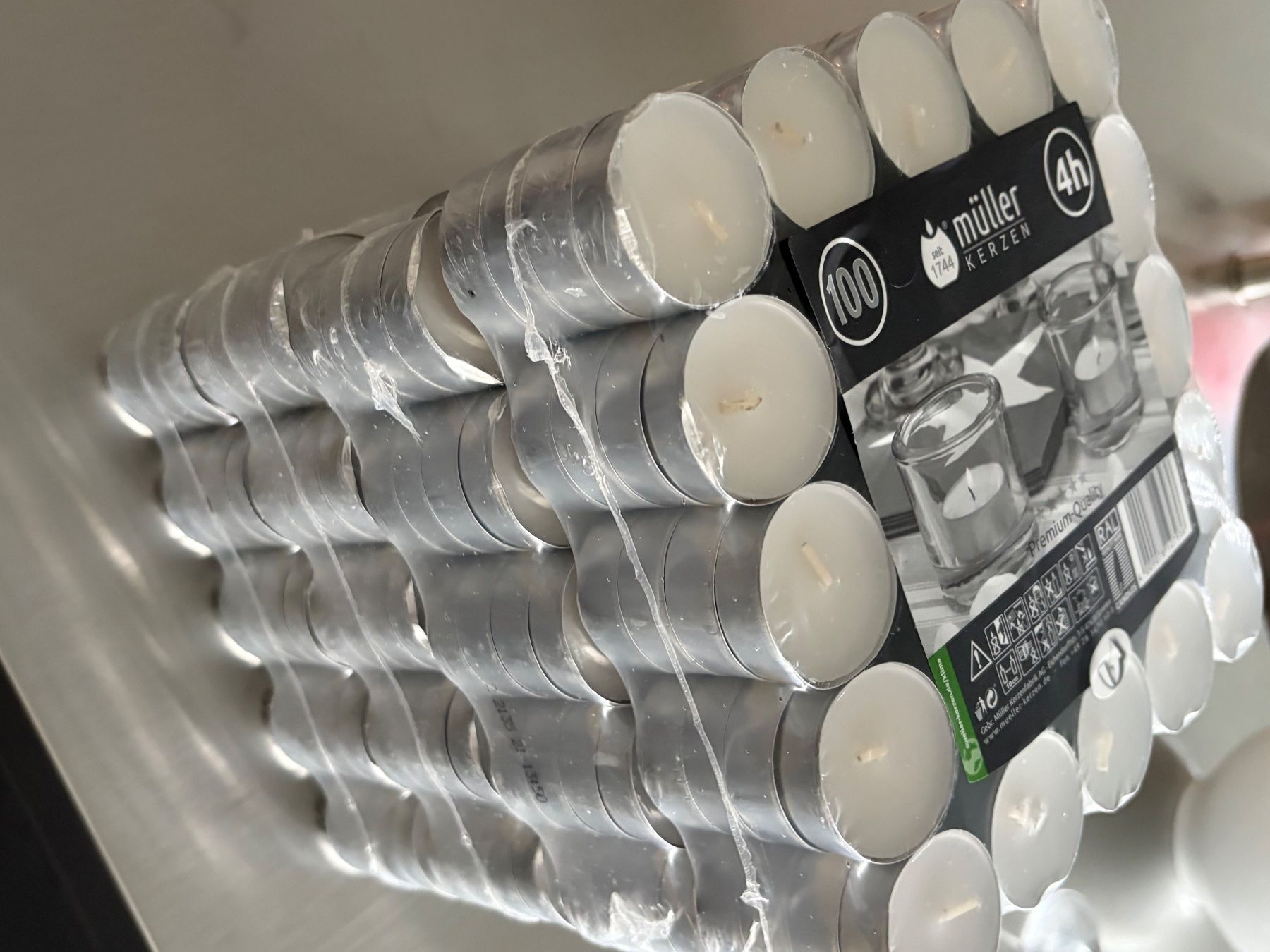 Bougies: 400 Teelichter 4 Stunden – Neuf avec emballage d'origine à Eggenwil par art_2z2k 2