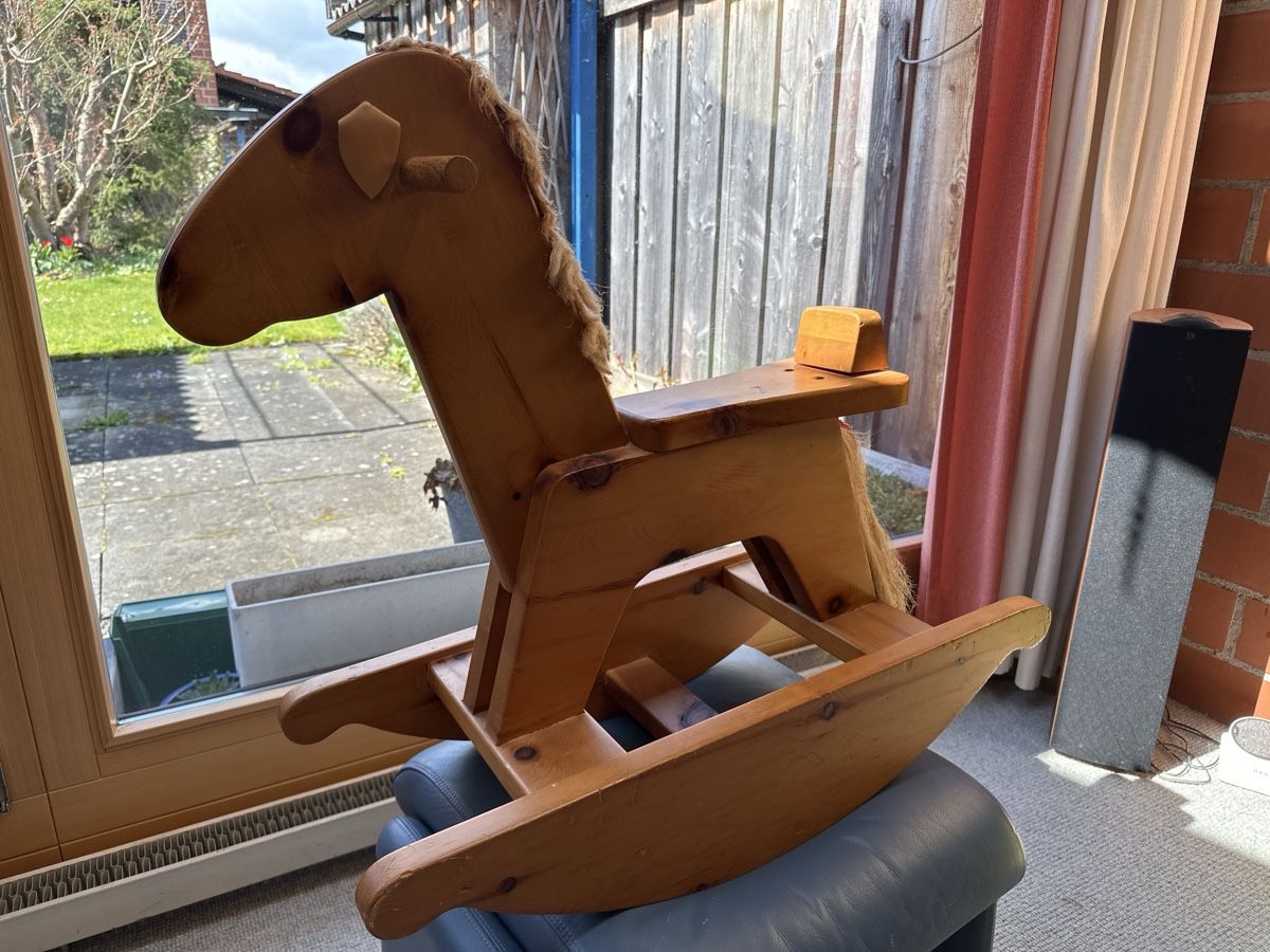 Giocattoli: Schaukelpferd Gampirössli holz – Usato da Widen venduto da Sir_copilot