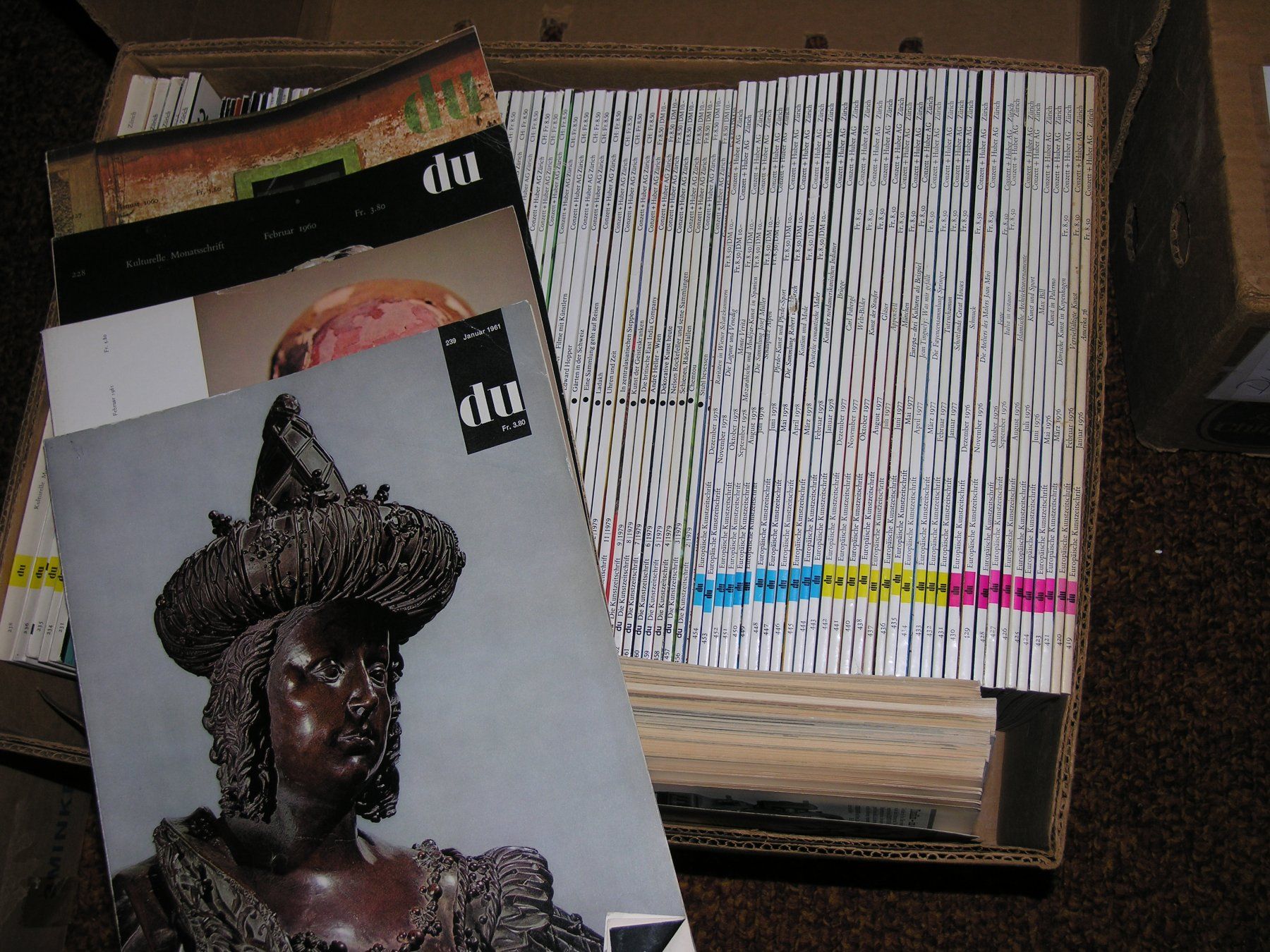 Zeitschriften & Magazine: DU Kulturzeitschrift - Sammlung – Gebraucht aus Liebefeld von Rhy19
