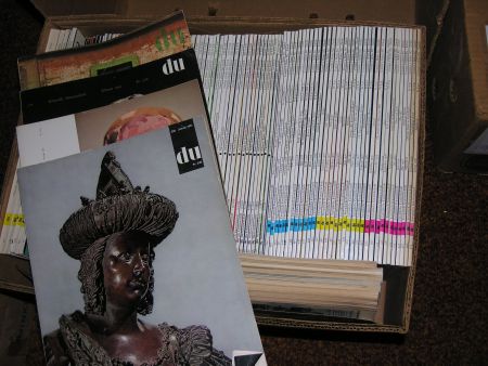 DU Kulturzeitschrift - Sammlung