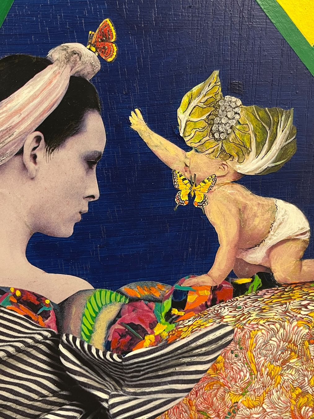 Dipinti: Karin Schaub (1928-2024) - Collage – Usato da Basel venduto da PAUL_ART