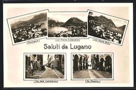 Lugano, Via della Cattedrale, Via Pessin