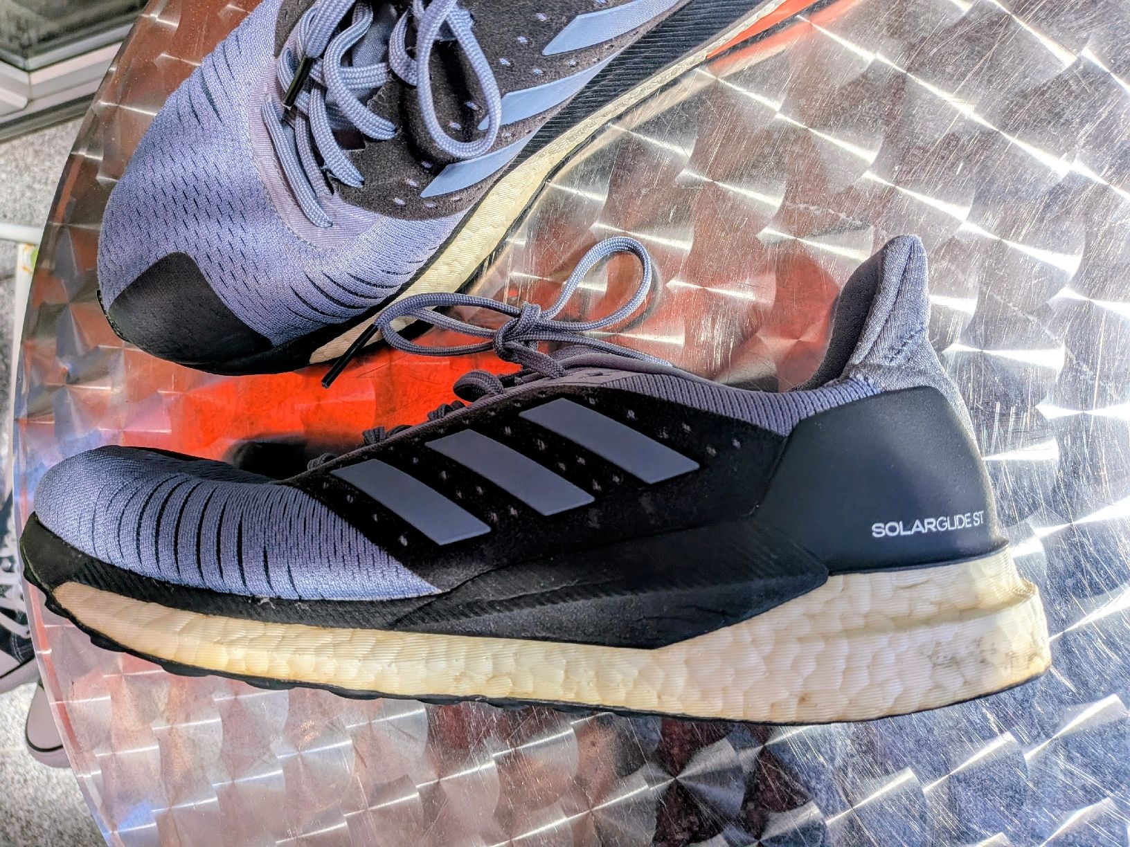 Adidas Scarpe da uomo: Adidas Solar Glide ST Laufschuhe, Gr. 46 2/3 – Usato da Basel venduto da Sportsart 1