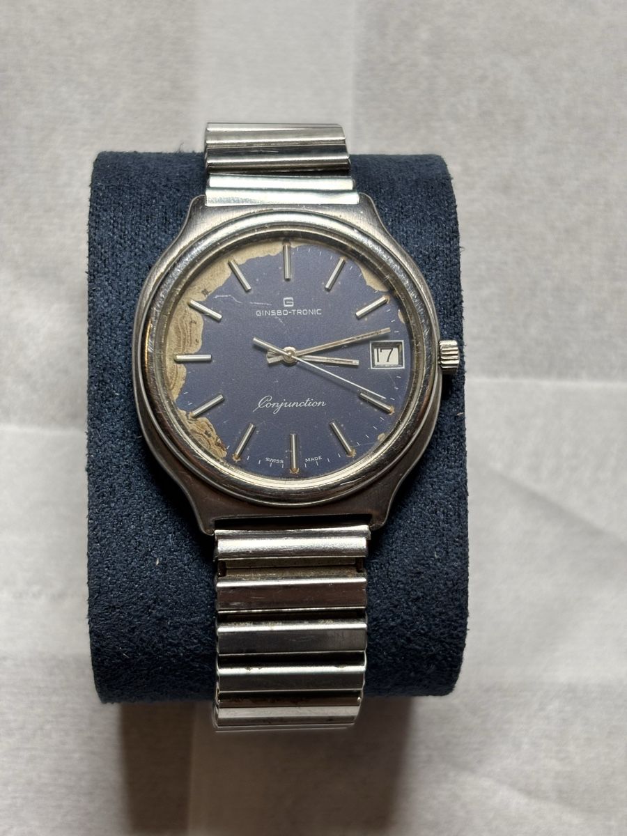 Ginsbo Watch Co Uhren: Vintage watch Ginsbo tronic – Defekt aus Confignon von Second_Hand_Ch