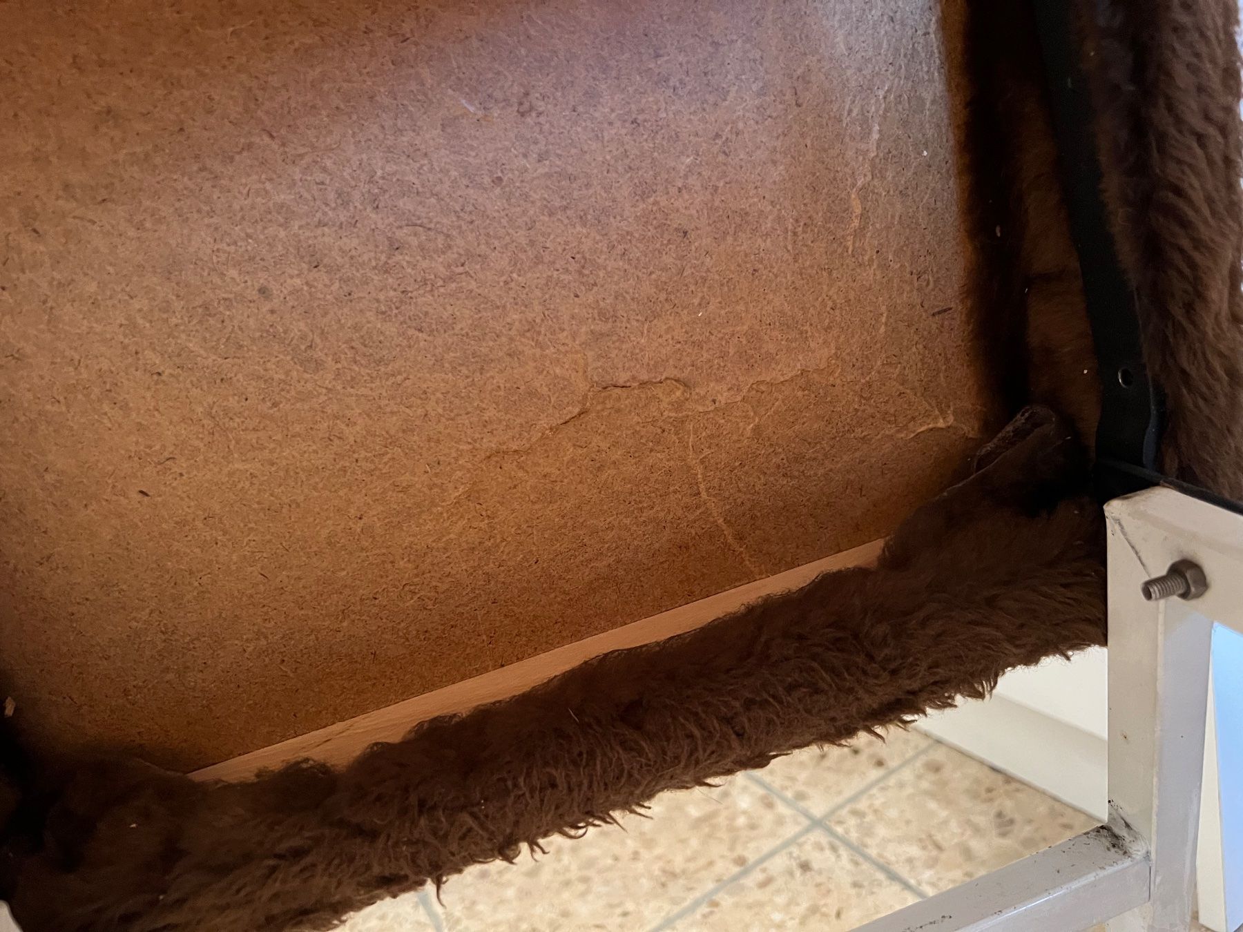 Hocker: Klappstuhl mit Trittfunktion rosa braun gebraucht – Gebraucht aus Jona von Sariksa 2