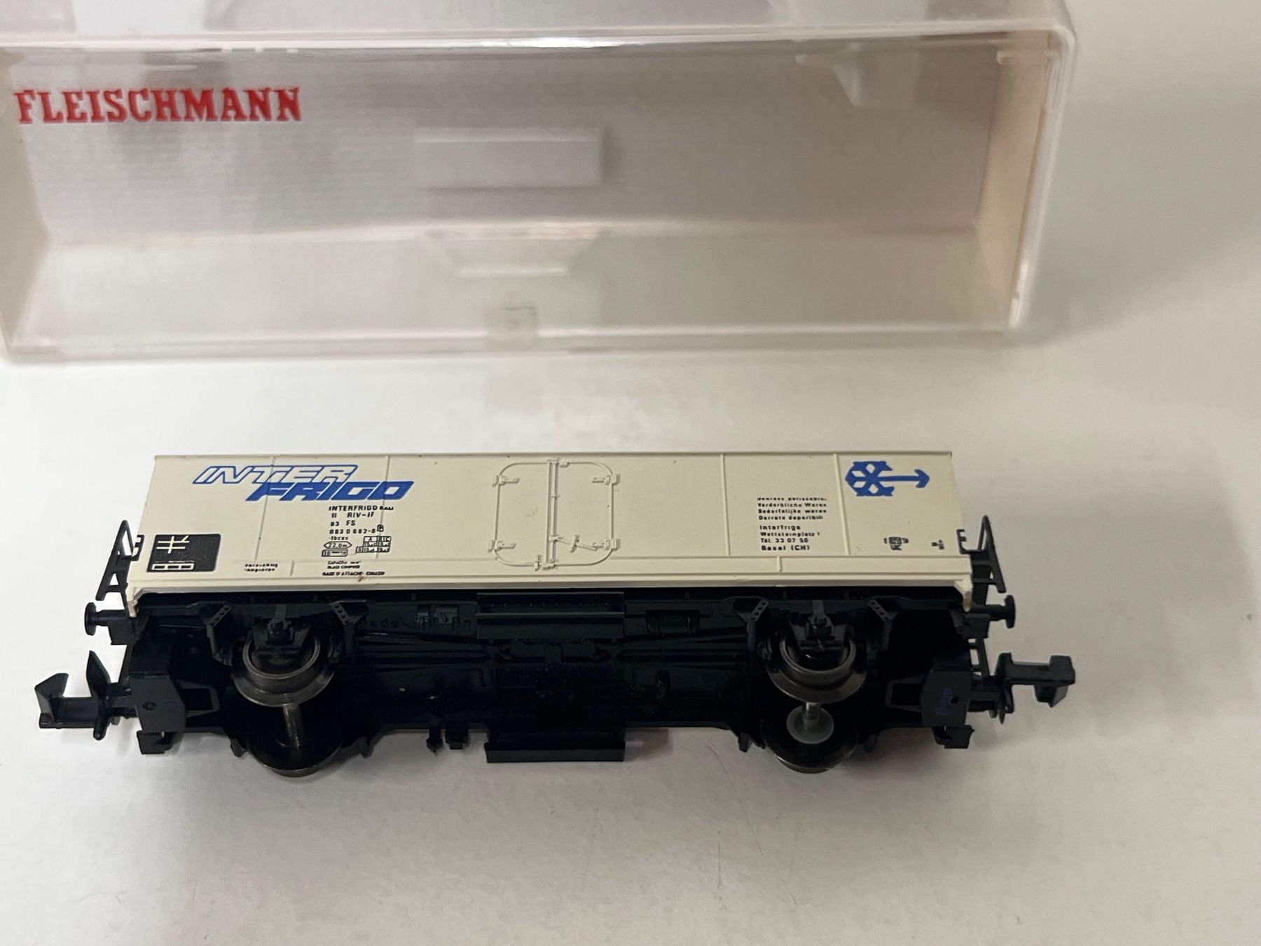 Fleischmann Modellini di ferrovie: FLEISCHMANN 8321 INTER FRIGO  Spur N – Usato da Neuenhof venduto da ludovicco 5