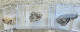 Mineralien Binntal 15 Stück Magnetit Ilmenit Rutil Hämatit