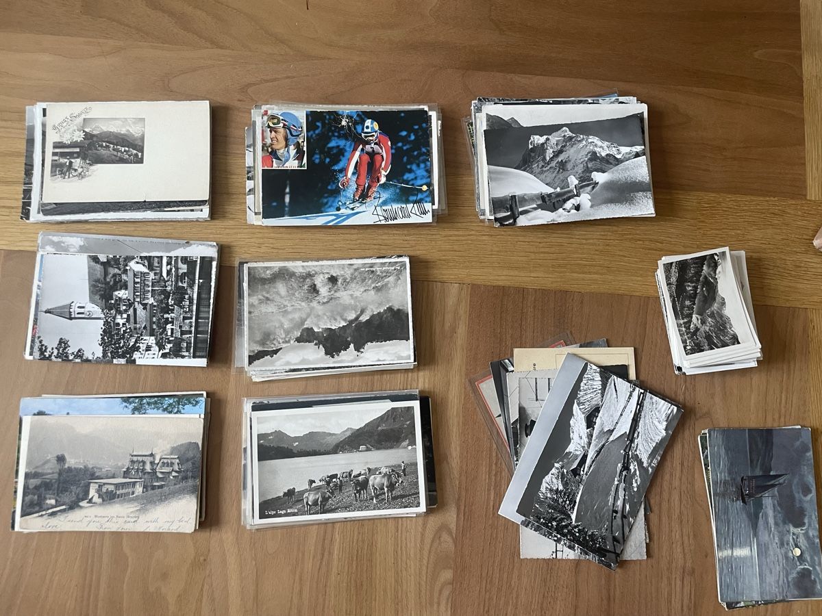 Cartes postales: Konvolut Ansichtskarten Schweiz diverse Motive alt – D'occasion à Fribourg par Mymikrakra01 1