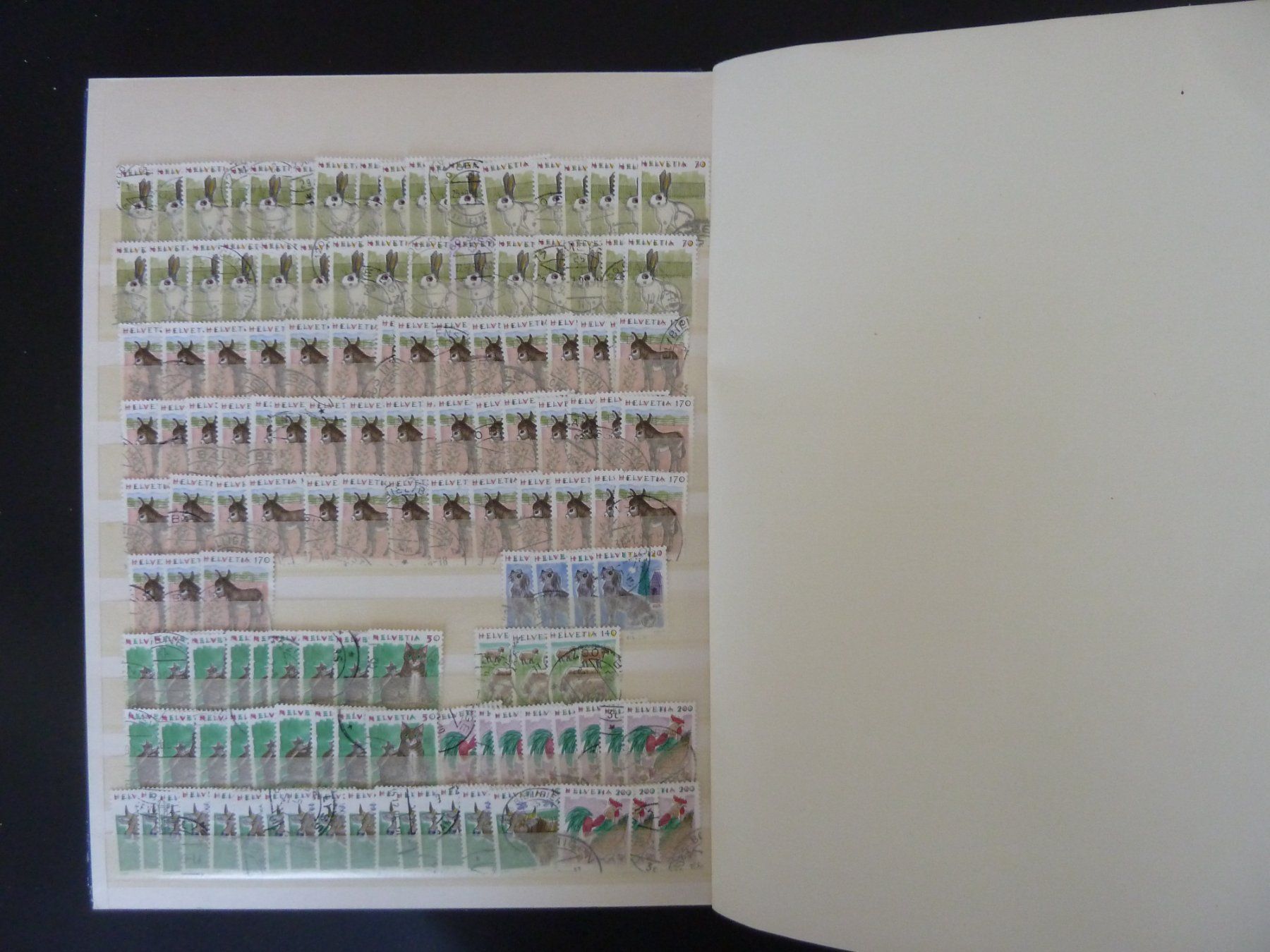 Alle Briefmarken: Lot CH (812) – Gebraucht aus Onex von BANGON80 8