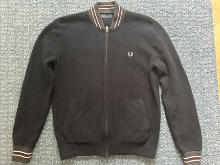 Fred Perry Strickjacke, Cardigan, Gr. M
