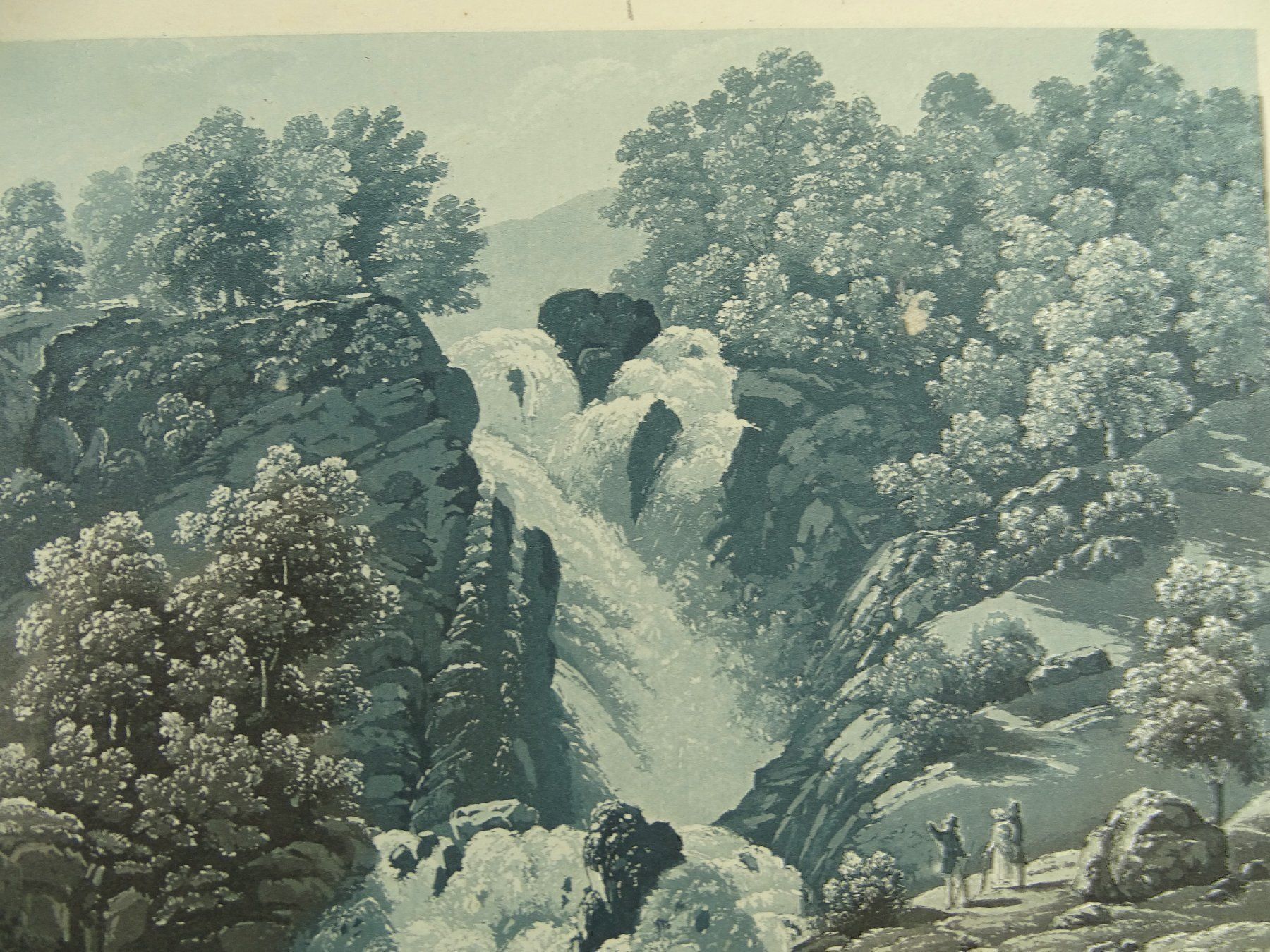 Incisioni: REICHENBACH, AQUATINTA UM 1840 – Usato da Grüningen venduto da Kartensammler 2