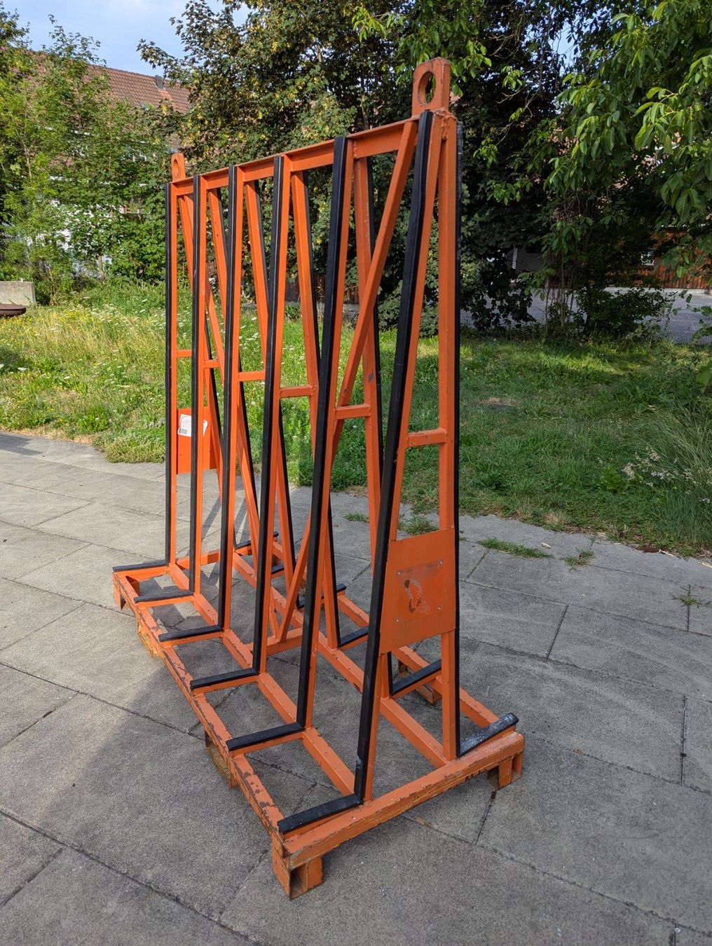 Sonstiges zum Lager & Transport: Glasgestell Orange Metall gebraucht – Gebraucht aus Watt von inf_cpz7 3