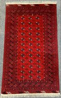 Sehr schöner Orientteppich rot gemustert 222x131- NP 1600-Fr