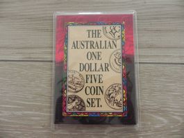 Original Münzenset - Mintset The Australian 1 Dollar set