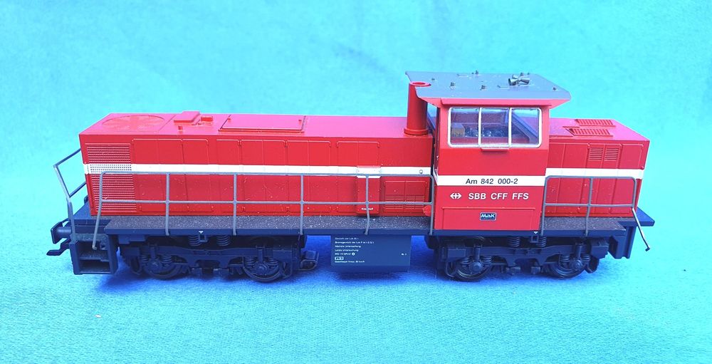 LOCO DIESEL / DIESELLOK MÄRKLIN 32642 Am 842 000-1 (Gebraucht) in Nyon ...