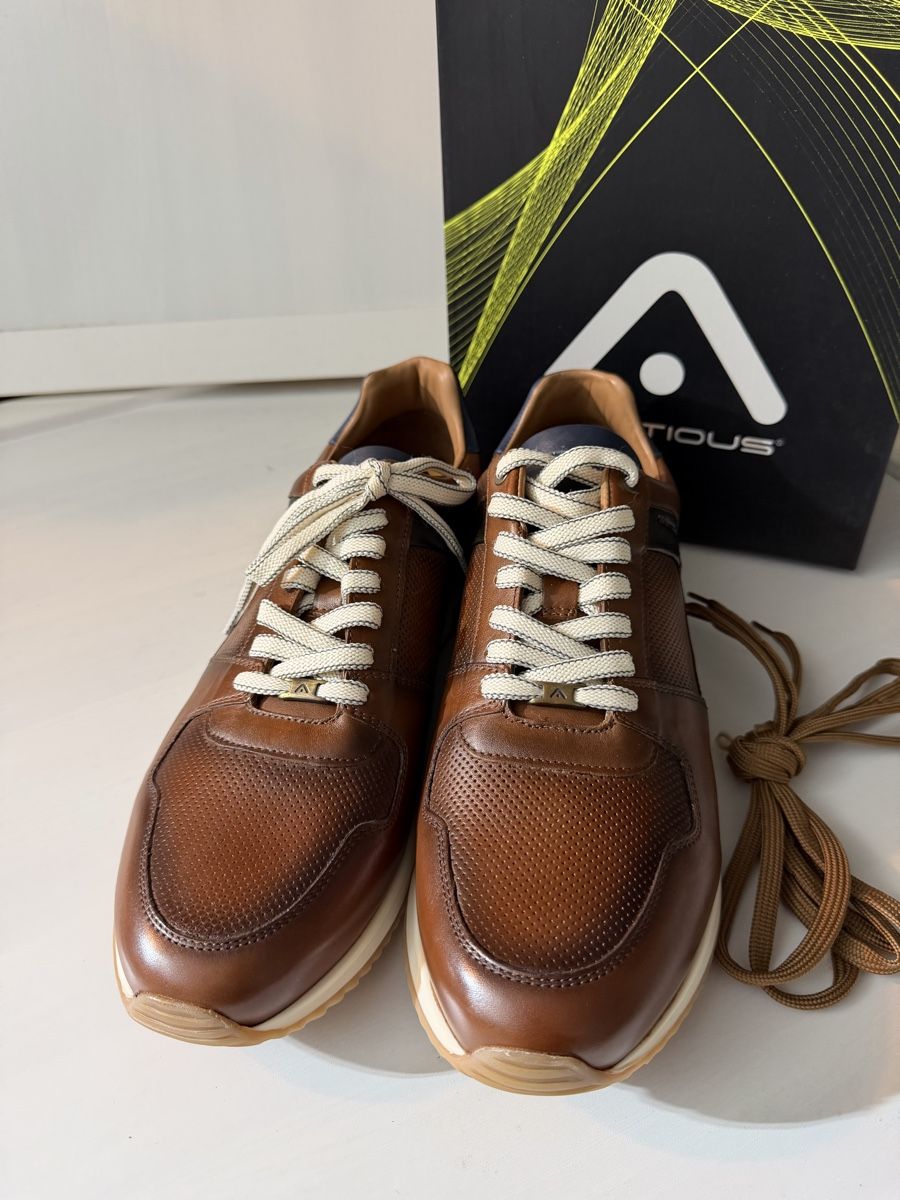 Scarpe da uomo: Baskets Ambitious cuir marron taille 44 neuves – Nuovo e nell'imballaggio originale da Brügg BE venduto da Goob 2