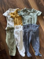 Baby clothing set, bodysuits, pants, size 56