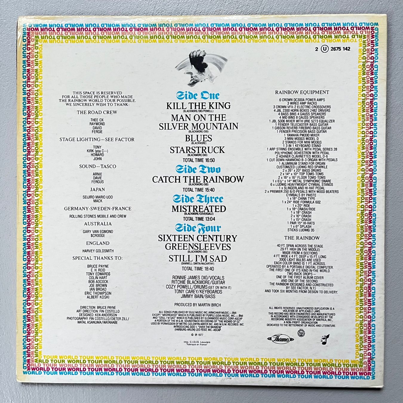 Dischi in vinile: RAINBOW - on stage - 2LP – Usato da dachsen venduto da oheio 2