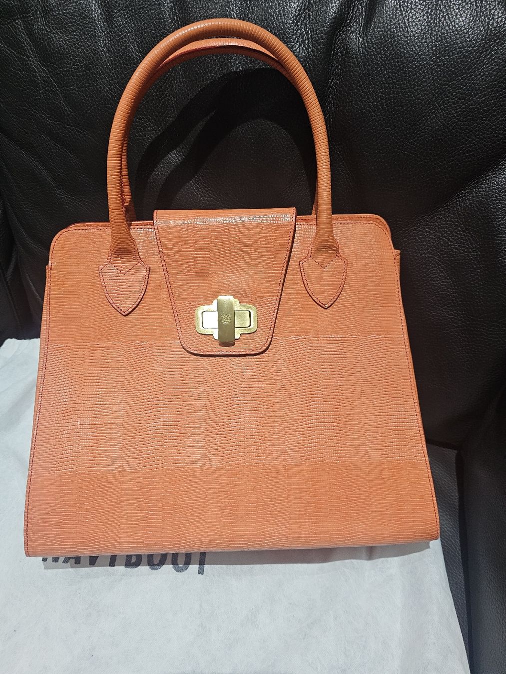 Navyboot Borse da donna: Navyboot Vintage Echtleder Tasche Schlangenleder – Nuovo (secondo la descrizione) da Zunzgen venduto da Fleksi 8