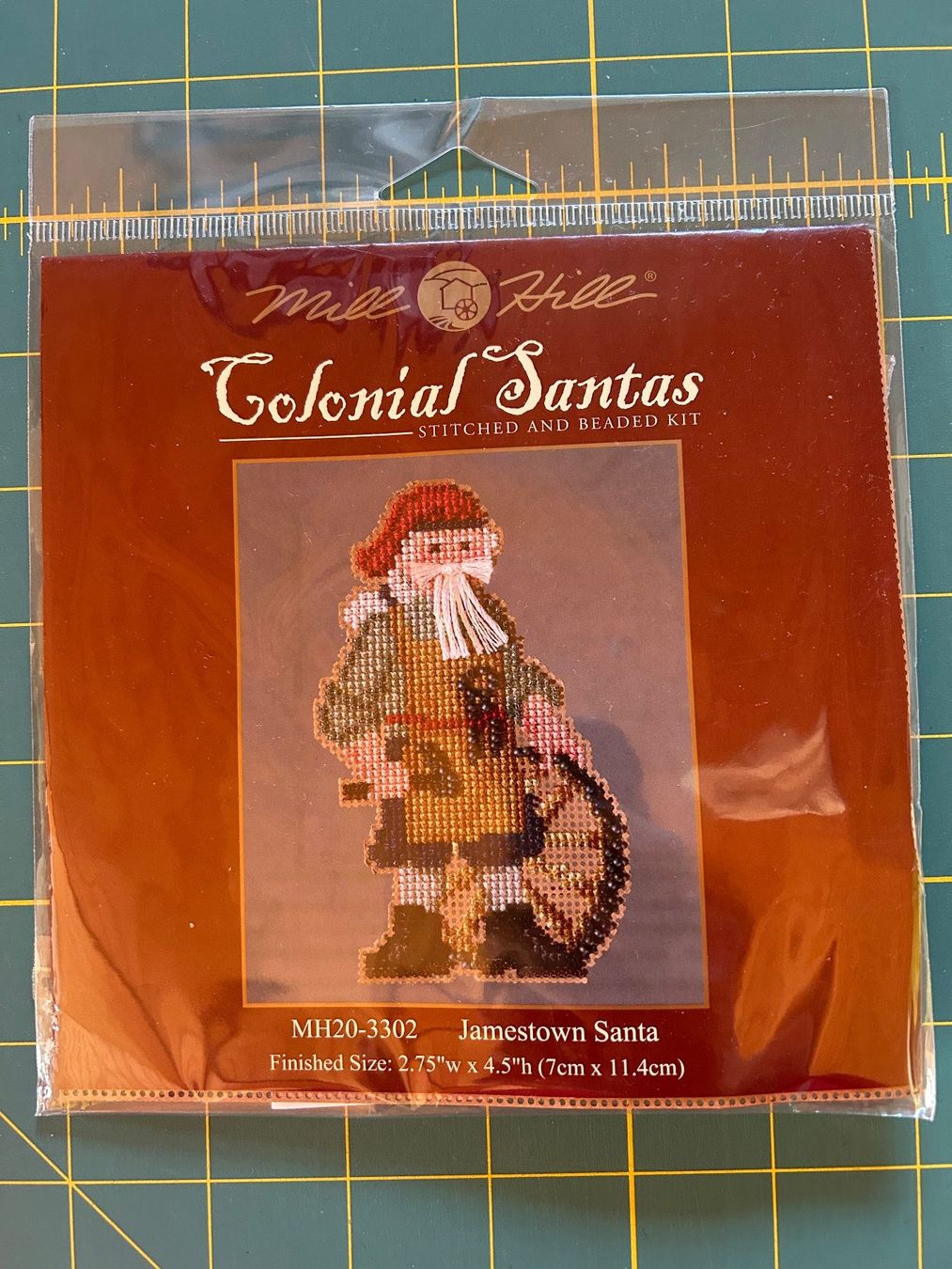 Bastelsets: Lot complet de 3 Colonial Santas de Mill Hill – Neu und originalverpackt aus Bouveret von sev_qj7l 4