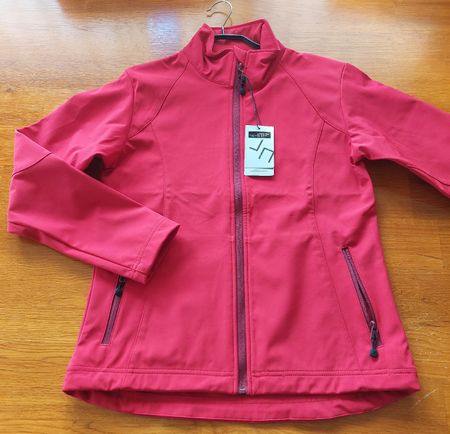 Winter Softshell Jacke, rot, neu, Grösse 38/M