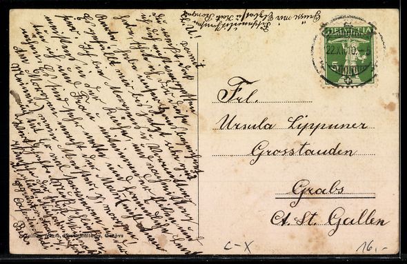 Cartoline postali: AK Bex, Rue de l`Avencon – Usato da Berlin venduto da bartko-reher 1