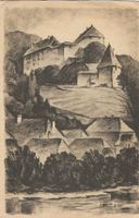 Schloss Laupen, Gewerbeschau 1922, RAR!