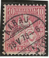 AARAU 16.05.78 auf Zu#38 Mi#30 Vollstempel [13A4]
