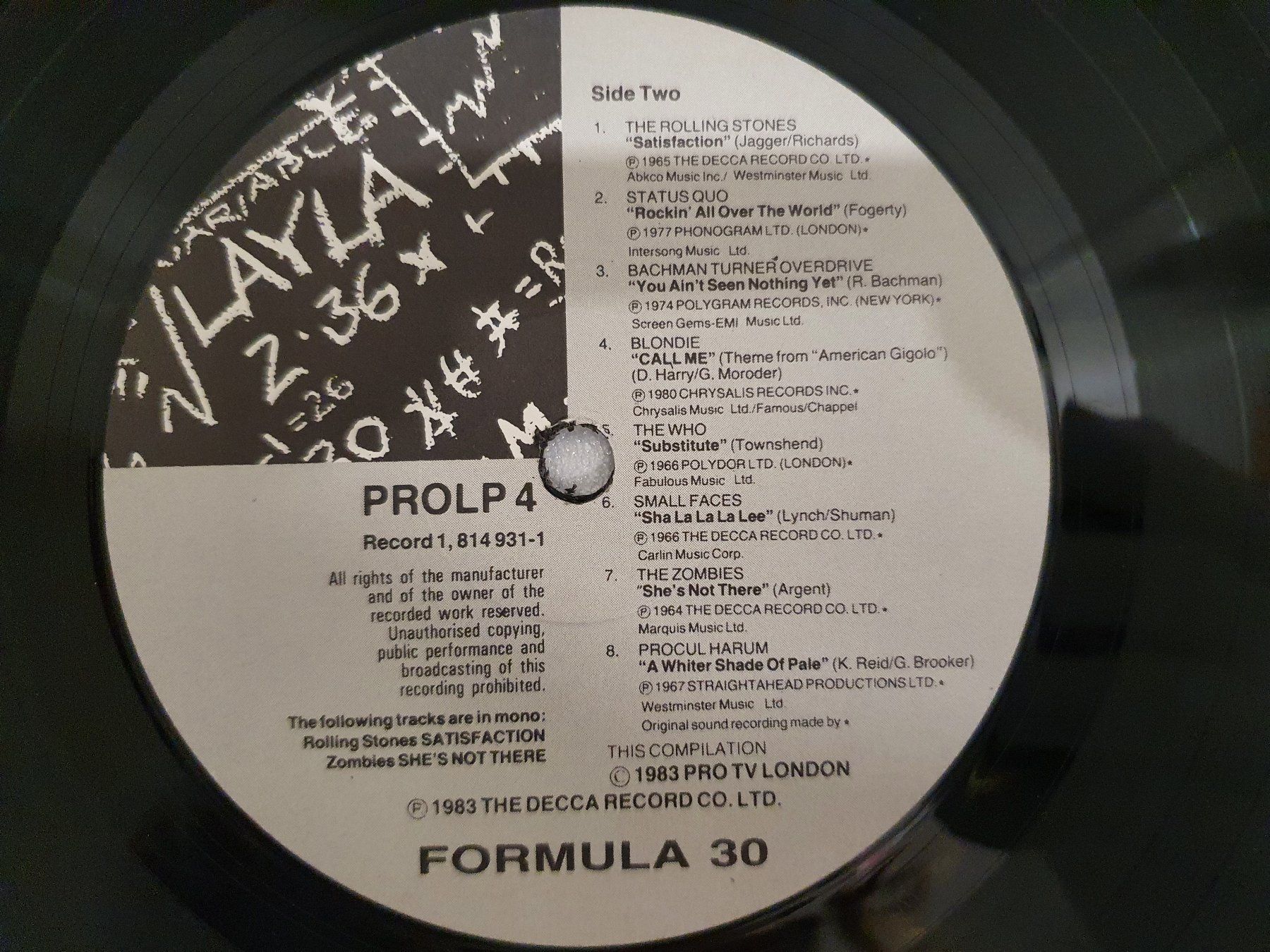 Schallplatten: Formula 30 / 2 LP`s – Gebraucht aus Uster von Vinyl-Leidenschaft 6