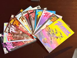 Tales of Terror Comic-Hefte Sammlung 12 Stk. Engl. Top.