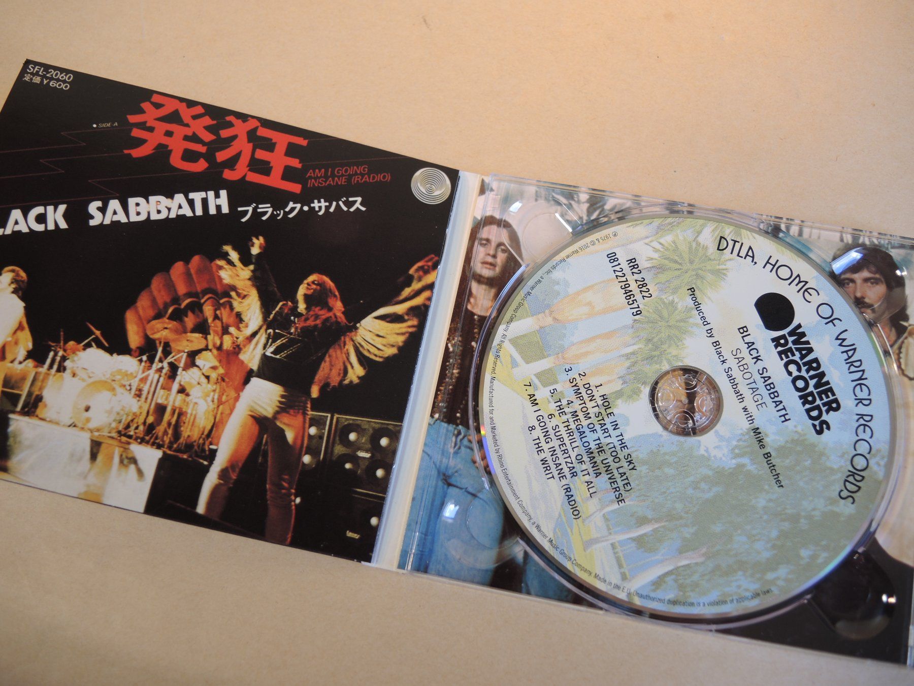 CD: Black Sabbath - Sabotage CD - Selten – Usato da Rorschach venduto da maeck8 1